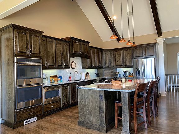 Custom maple cabinets