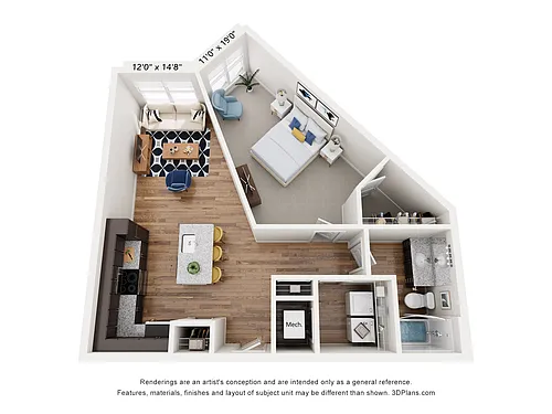 Floor plan Coneflower East