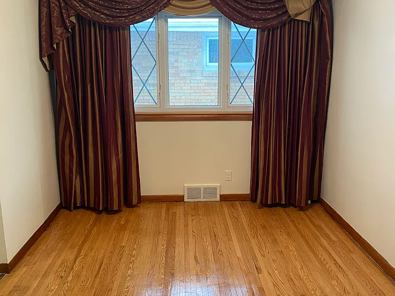 Spacious Dining Room off the Kitchen and Living Room - New Light Fixture