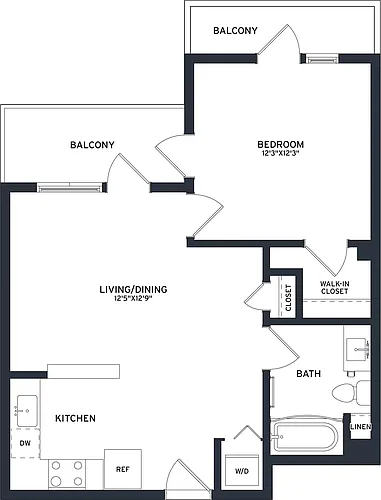 Floor plan A13