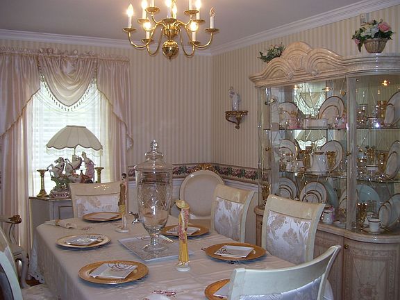 Dining Room has Beautiful Hardwoods