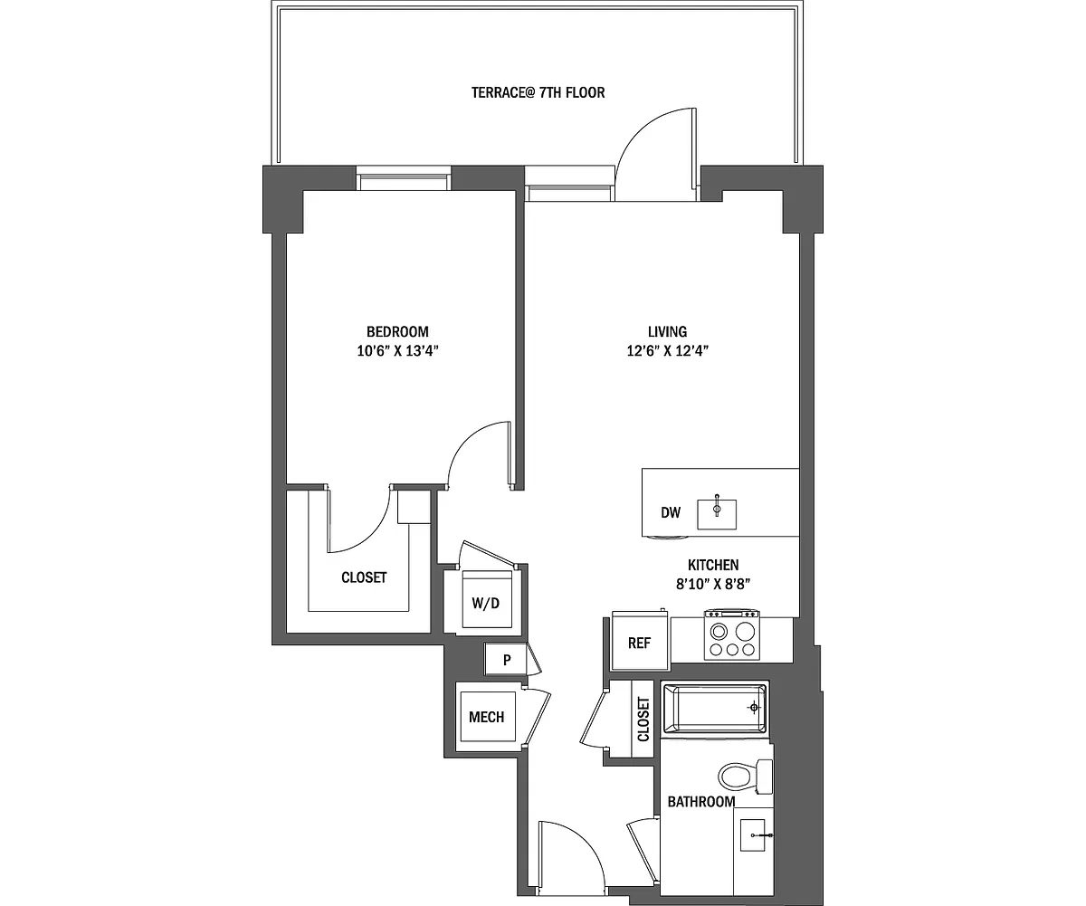 Floor plan The Emmett I - III