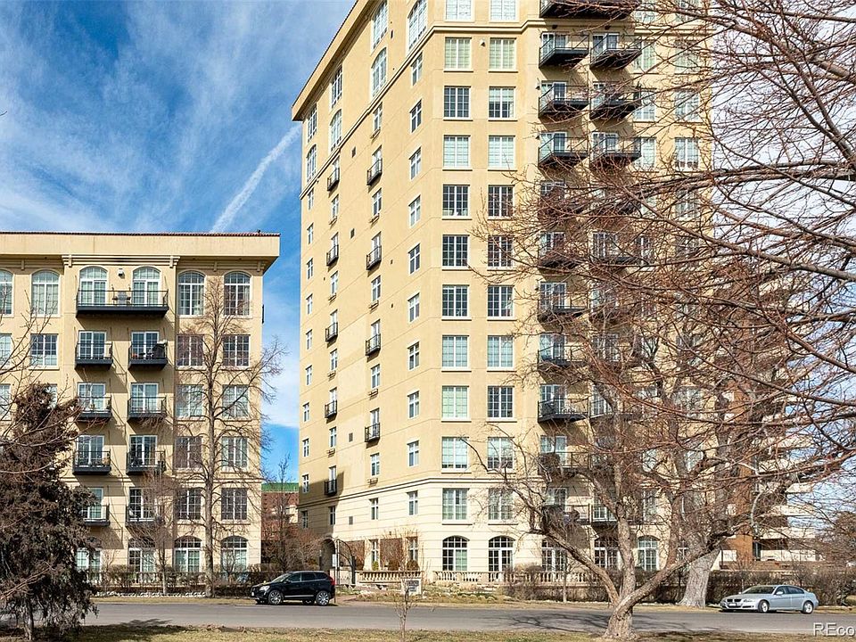 Exterior view of 25 Downing Condo, a modern high-rise residential building