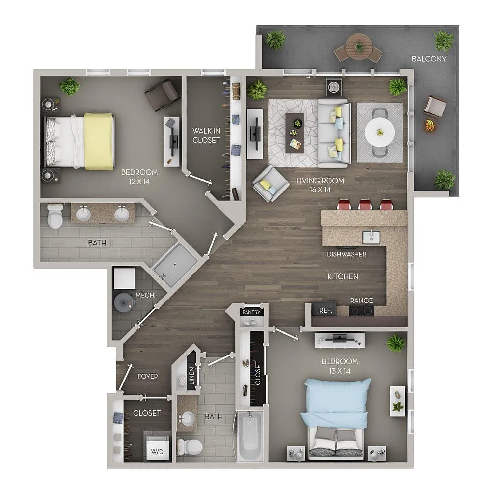 Floor plan Malbec