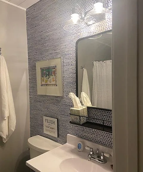 Upstairs bathroom