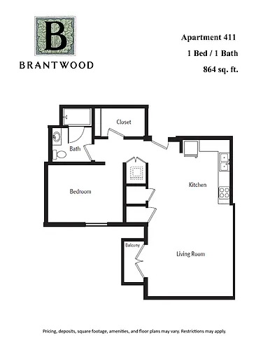 Floor plan 411