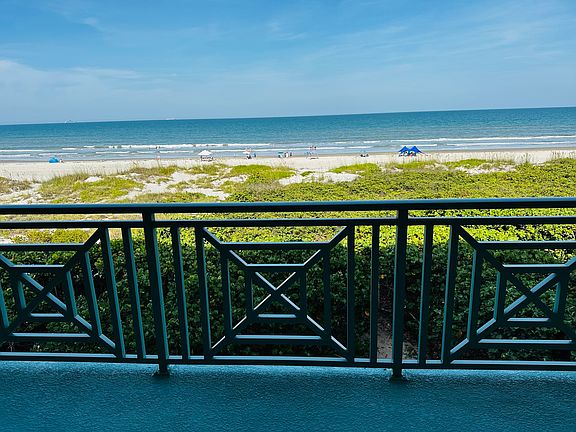 Ocean view from the balcony.