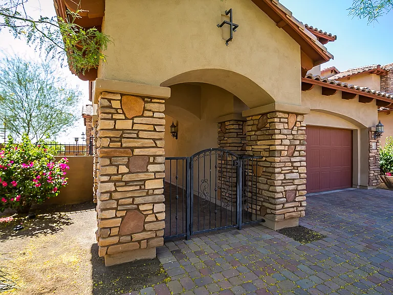 Front gate/courtyard entrance