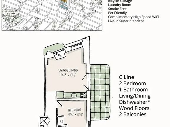2nd image of 127 4th Ave APT 3C