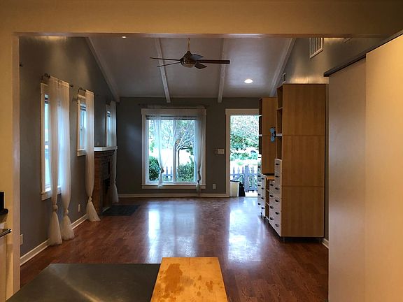 view from the kitchen towards the front