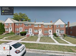 1452 Barrett Rd, Baltimore, MD 21207