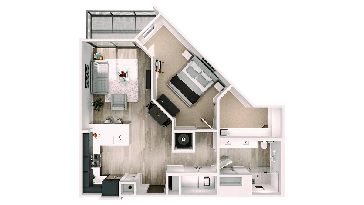 Floor plan A3A