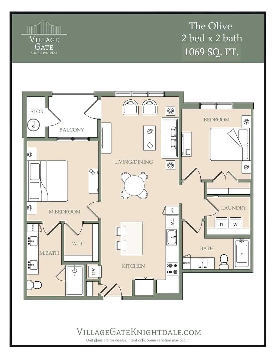 Floor plan The Olive
