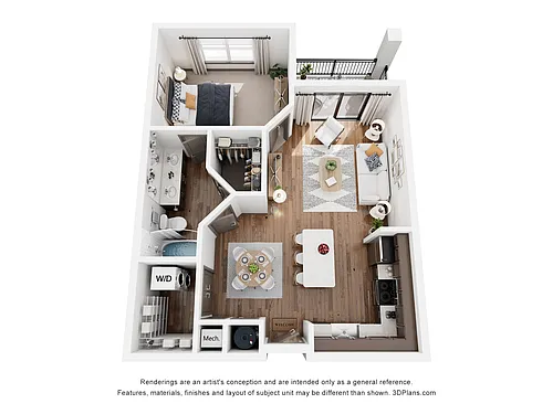 Floor plan Picasso