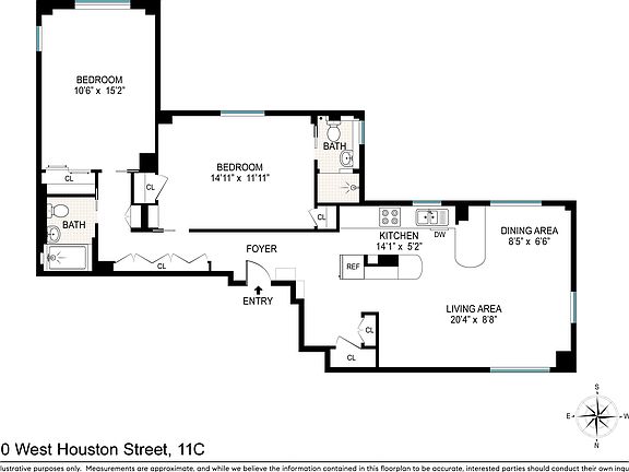2nd image of 180 W Houston St #11C