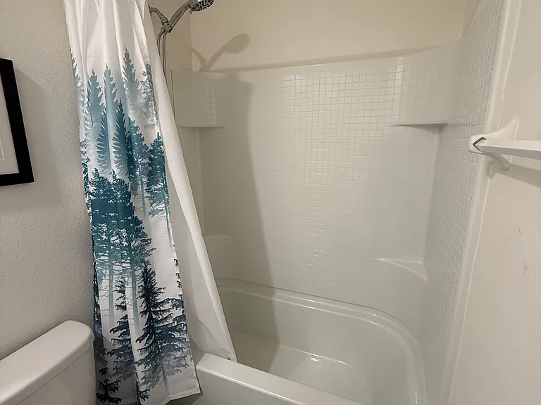 Upstairs Full Bath - Shower & Tub