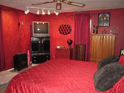 Master Bedroom with half bath