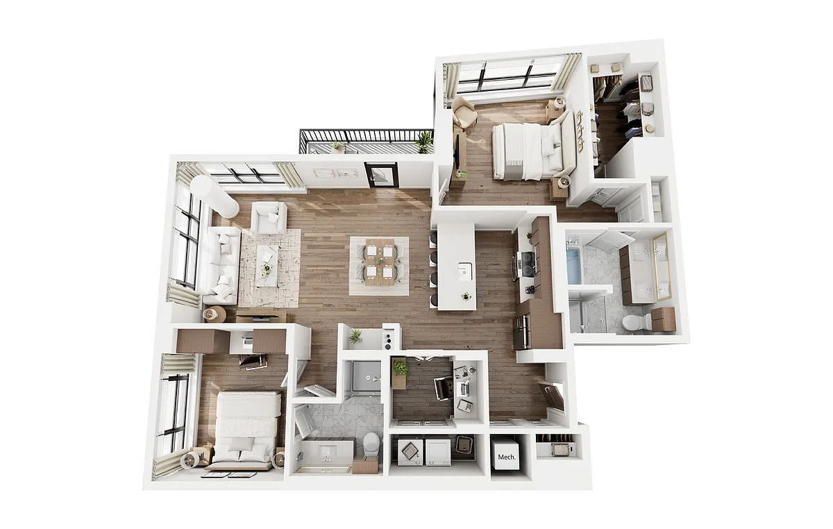 Floor plan B4