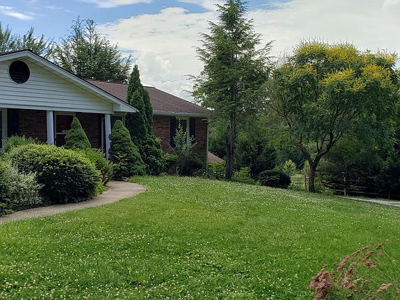 Part of the front lawn