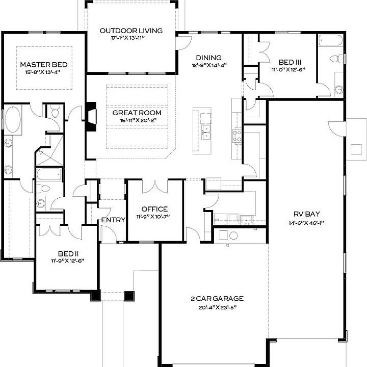 Osprey RV Plan, Lugarno Terra, Kuna, ID 83634 Zillow