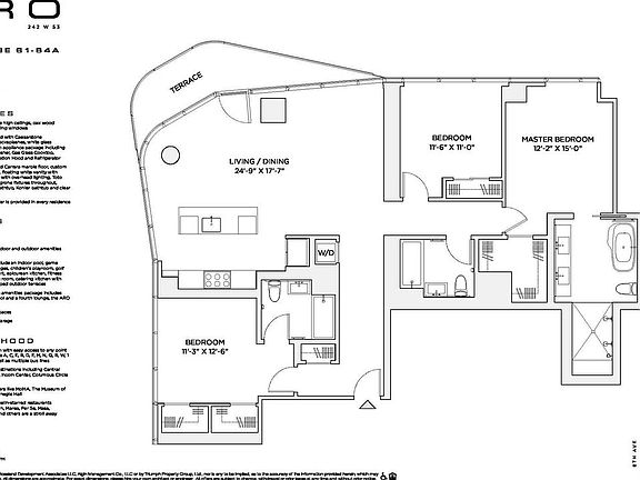 2nd image of 242 W 53rd St Ph 62A