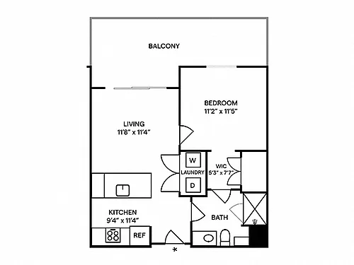 Floor plan A2