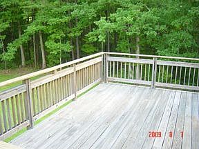 20' x 10' deck entrance area
