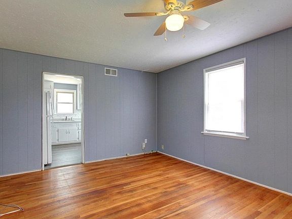 Living room and kitchen