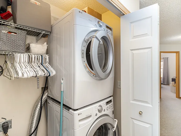 Upstairs laundry