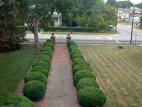 Entrance viewed from 2nd floor.
