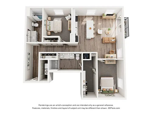 Floor plan Olive