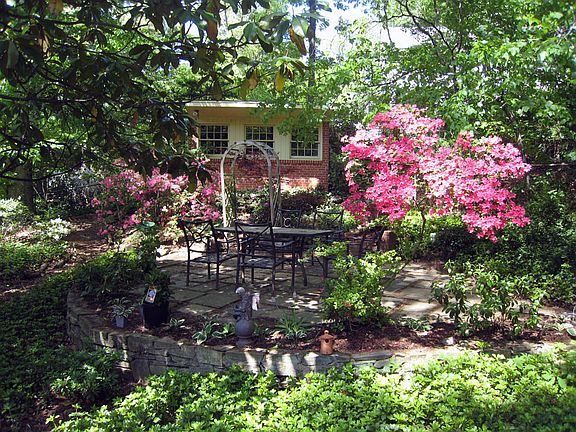 Backyard Patio, Shed