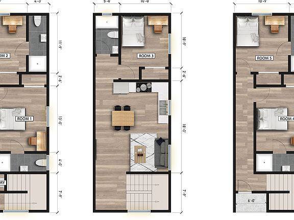 4th image of 1419-1429 1/2 S New Hampshire Ave #11478978