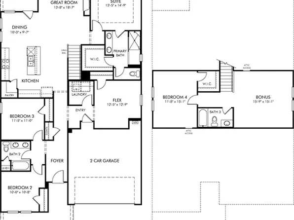 Northbrook Plan, Parkside at Grayson