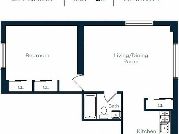 2nd image of 451 E 83rd St APT 19B