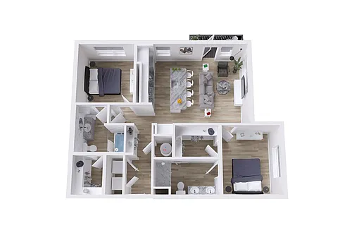 Floor plan B3