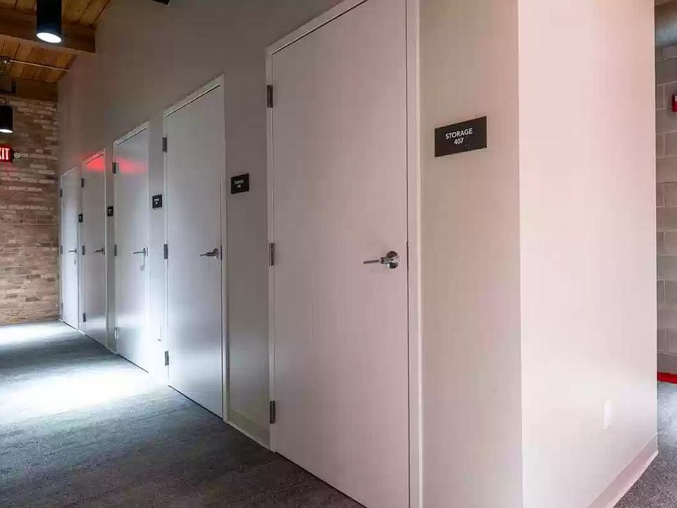 On-Site Storage Lockers on each floor