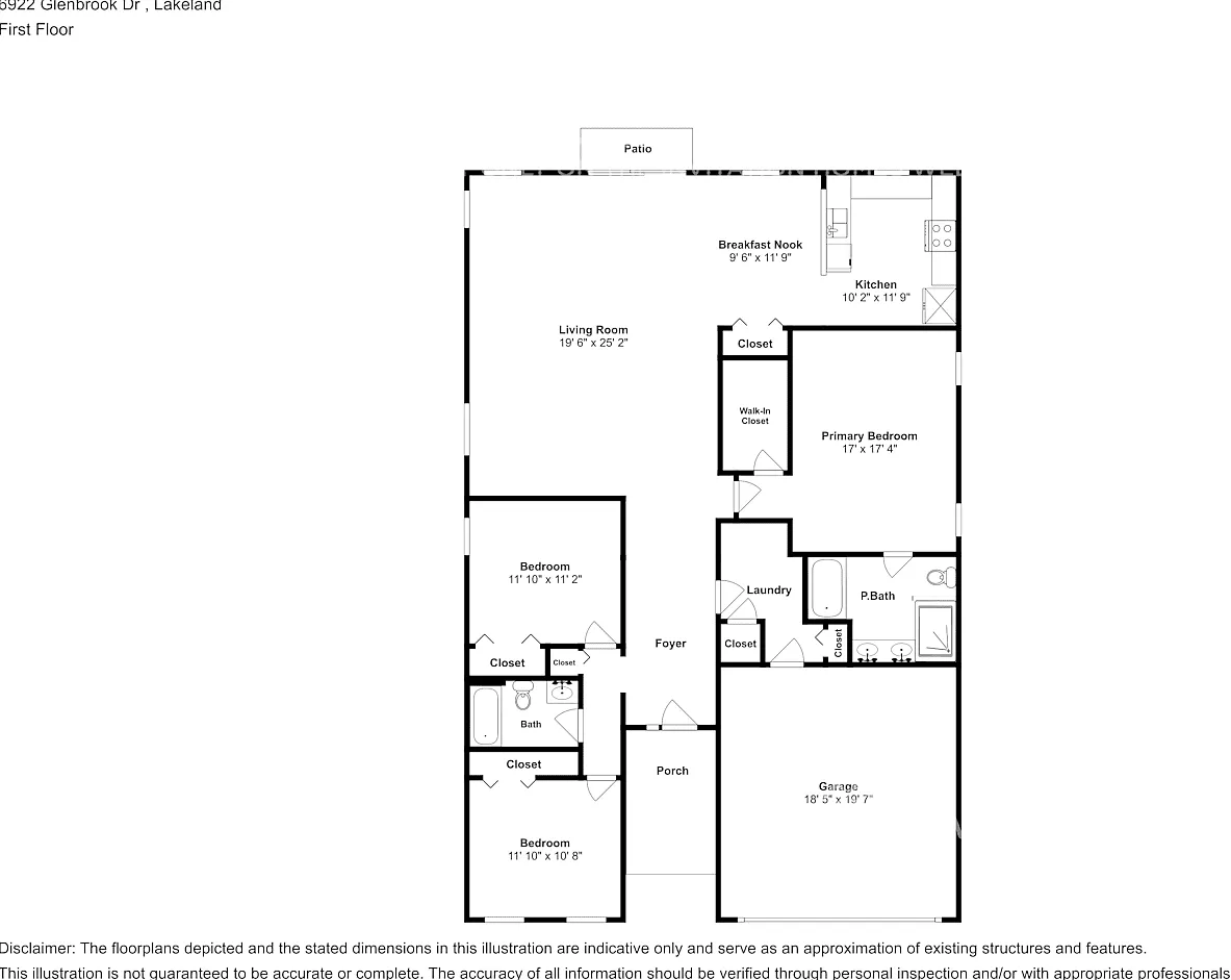 6922 Glenbrook Dr Lakeland, FL 33811 — Photo 2