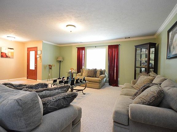 View from the Formal Living Room to the Entryway.