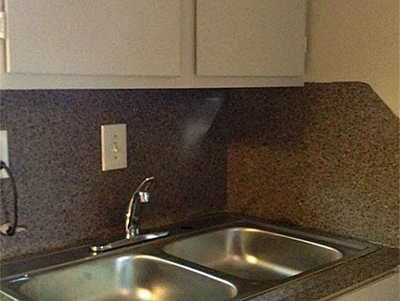 New sink, faucet, nice laminate counter tops