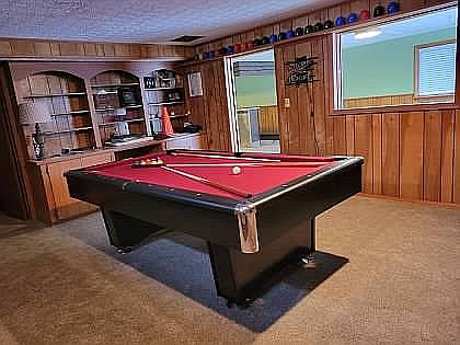 Game Room in Basement