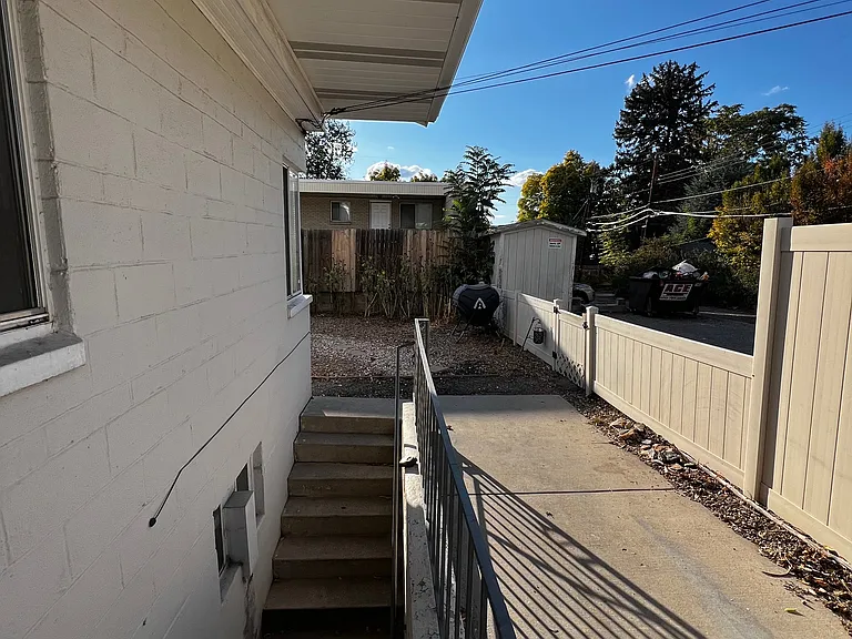 Off site parking and laundry
