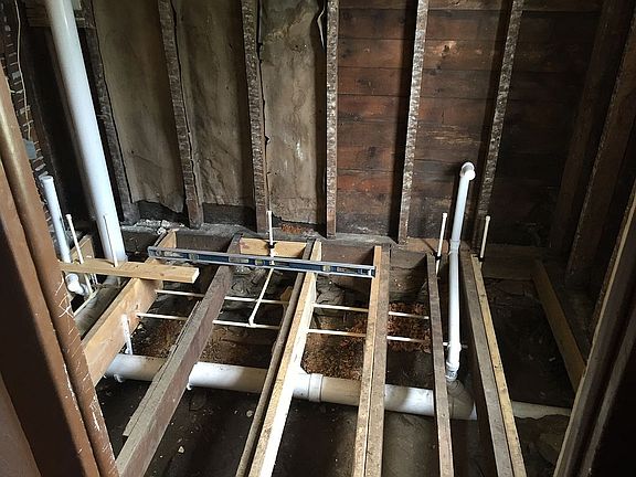 All new plumbing 2016 