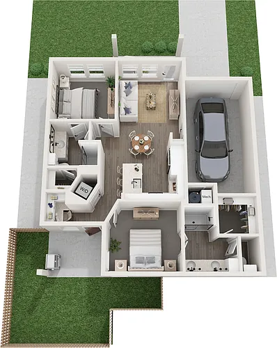 Floor plan B1