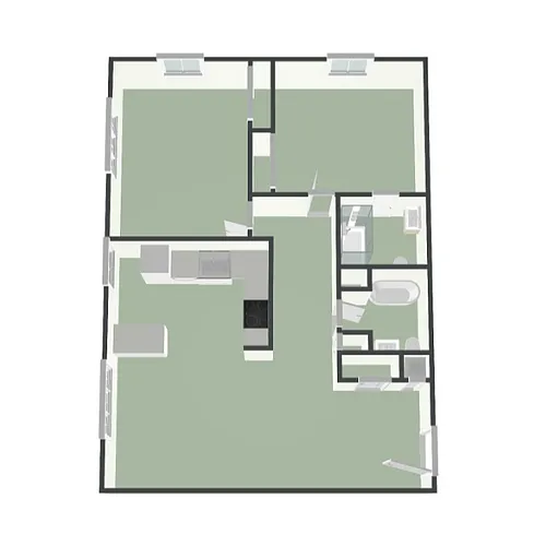 Floor plan Mannassas II