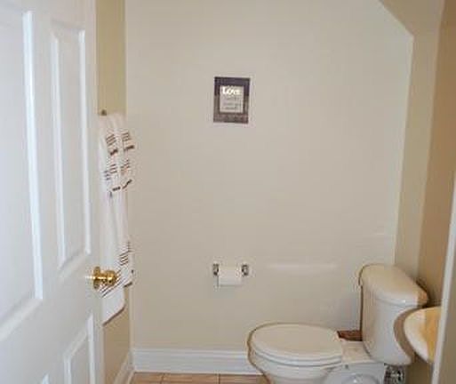 1st floor half bath
