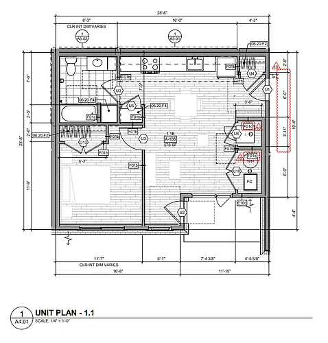 Floor plan Unit Plan 1