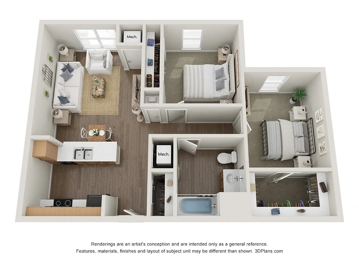 Floor plan B1