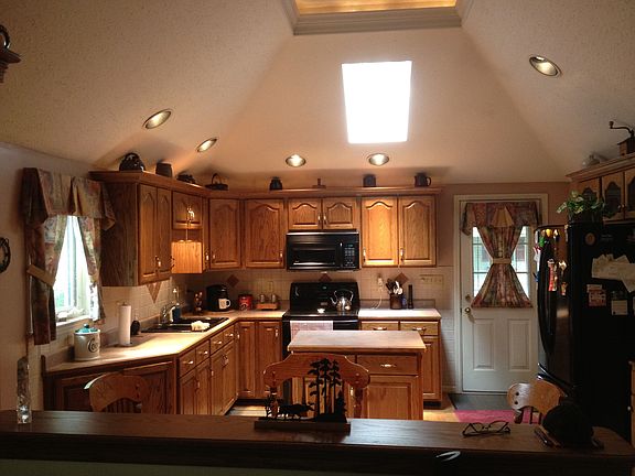 Open Kitchen with Skylight