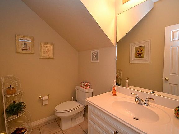 Half bath just off the entry.